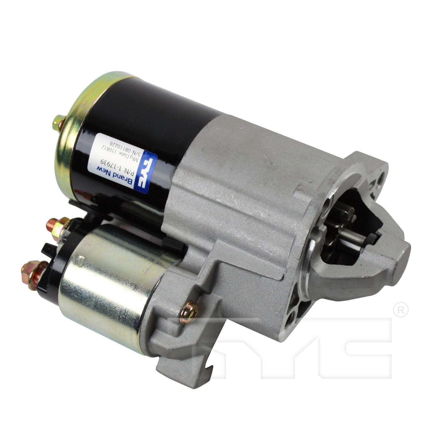 TYC 117939 - Starter Motor TYC 117939 Starter Motor product image 1 of 4