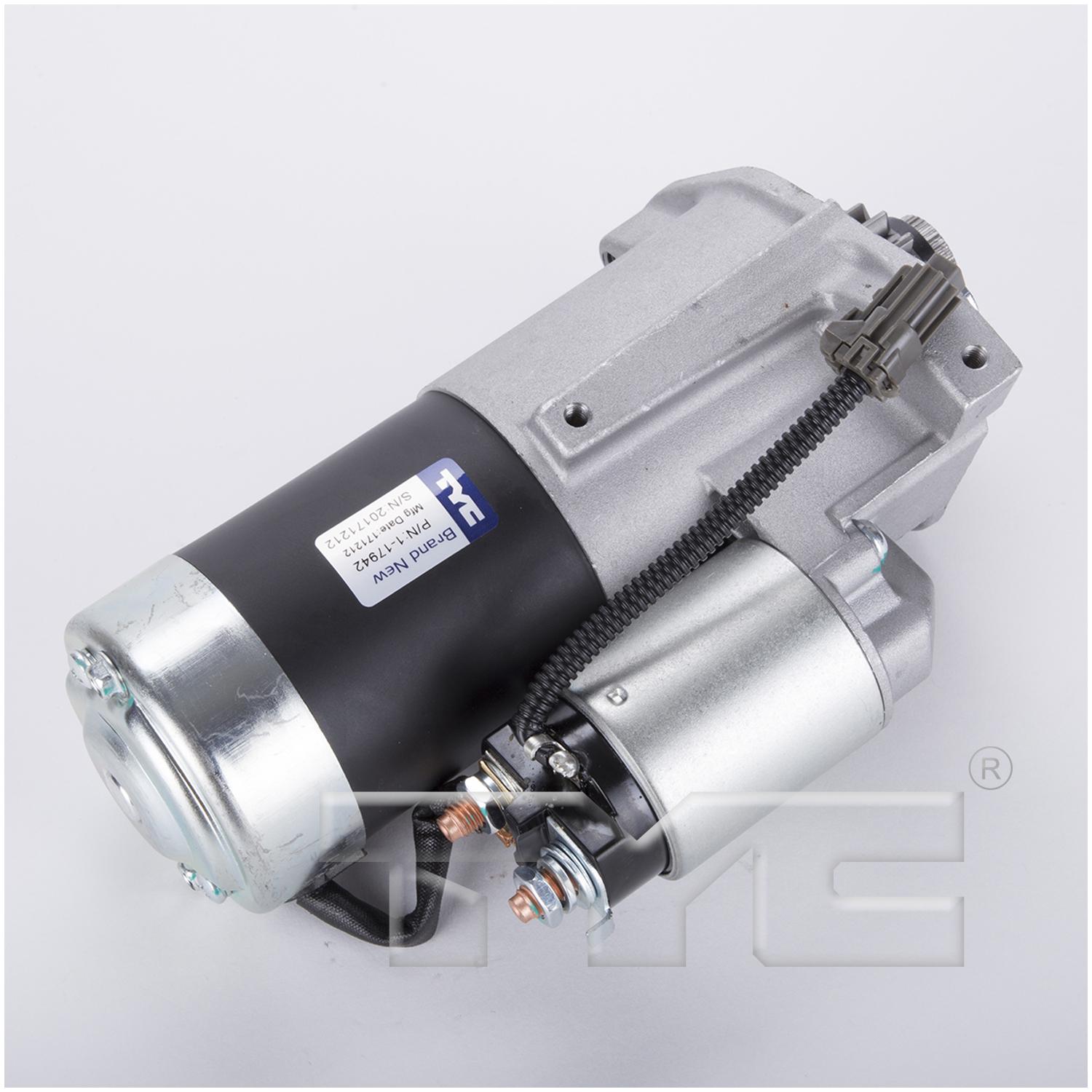 TYC 117942 - Starter Motor TYC 117942 Starter Motor product image 2 of 4