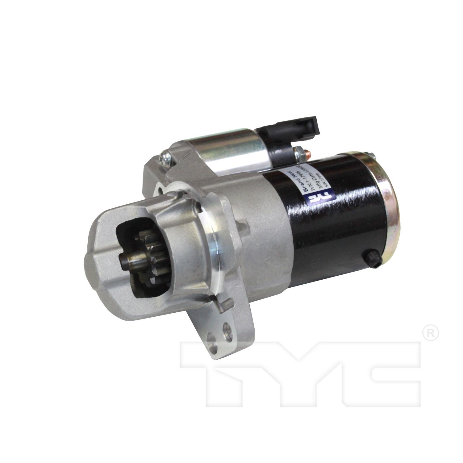 TYC 117996 Starter Motor product image 1 of 4