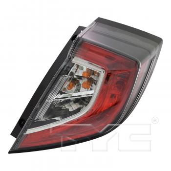2021 Honda Civic Tail Light Assembly Right Outer TYC 11900700 image 1 of 4