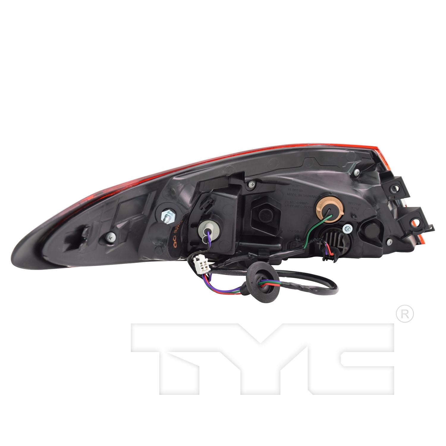 TYC 11903100 Tail Light Assembly product image 5 of 12