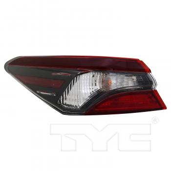 2021 Toyota Camry Tail Light Assembly Left Outer TYC 11903280 image 1 of 4