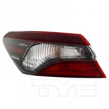 2021 Toyota Camry Tail Light Assembly Left Outer TYC 11903280 image 3 of 4