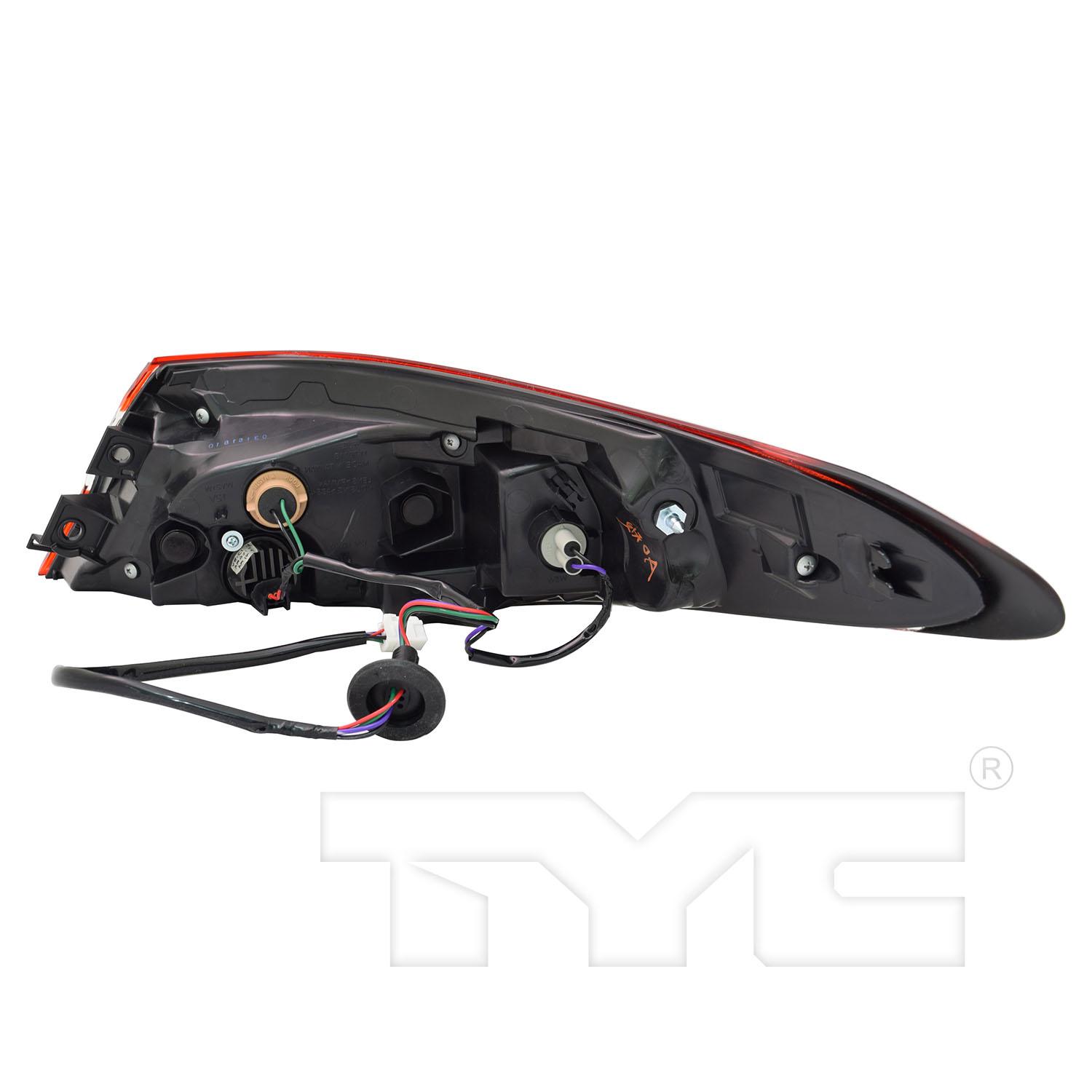 TYC 11903290 Tail Light Assembly product image 5 of 12
