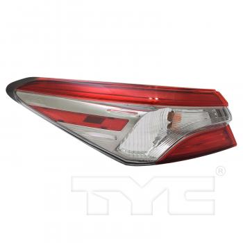 2019 Toyota Camry Tail Light Assembly Left Outer TYC 119032909 image 1 of 4