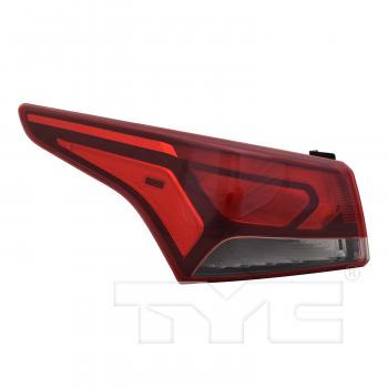 2019 Hyundai Accent Tail Light Assembly Left Outer TYC 11905000 image 1 of 4