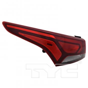 2019 Hyundai Accent Tail Light Assembly Left Outer TYC 11905000 image 4 of 4