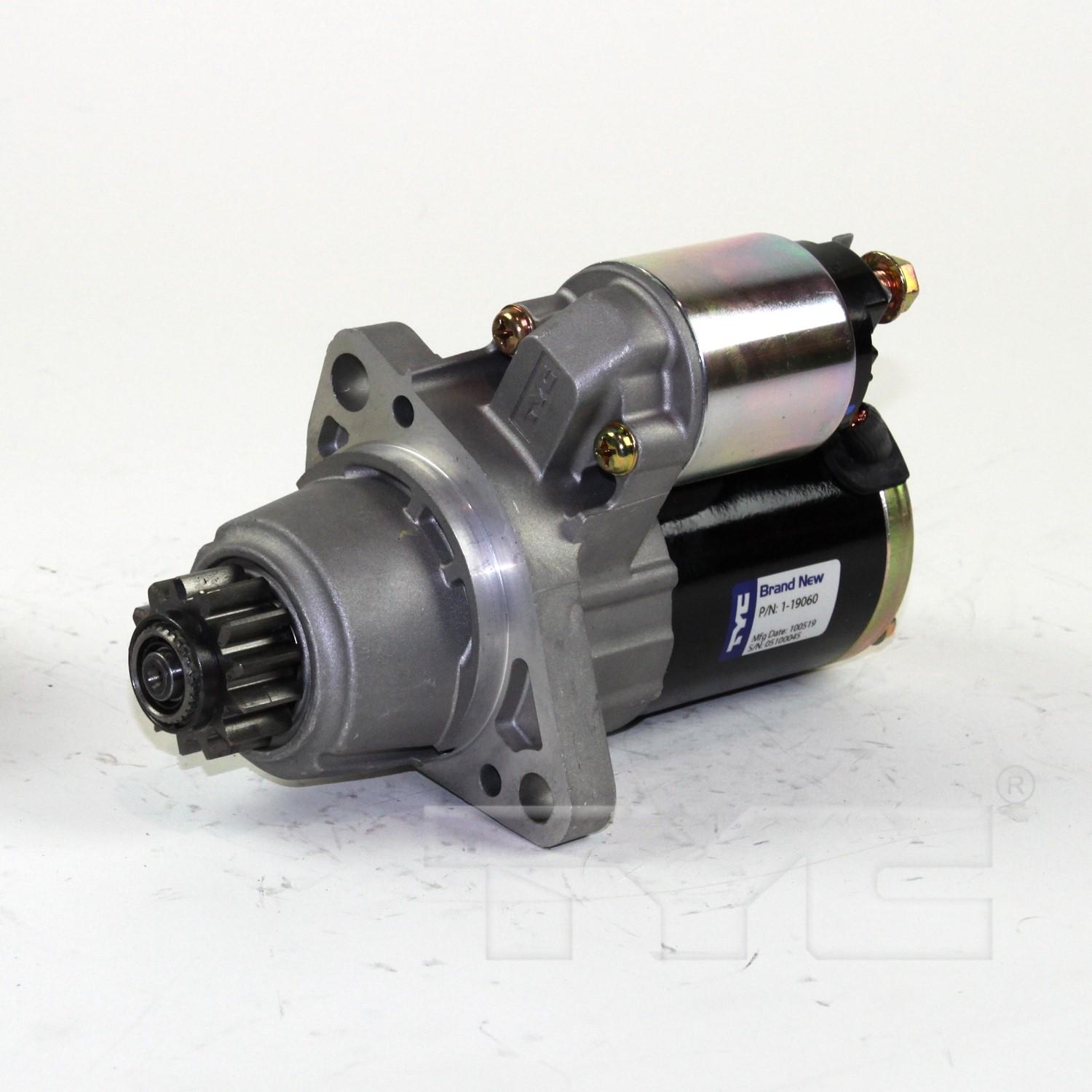 TYC 119060 Starter Motor product image 1 of 4