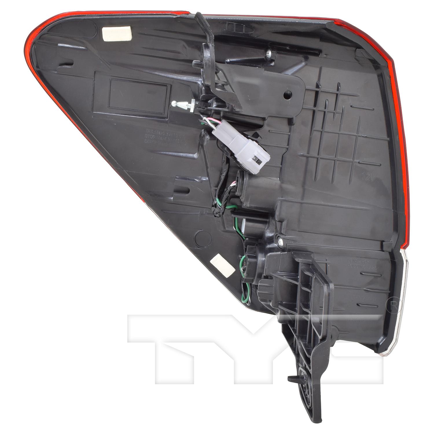 TYC 11907900 Tail Light Assembly product image 2 of 6