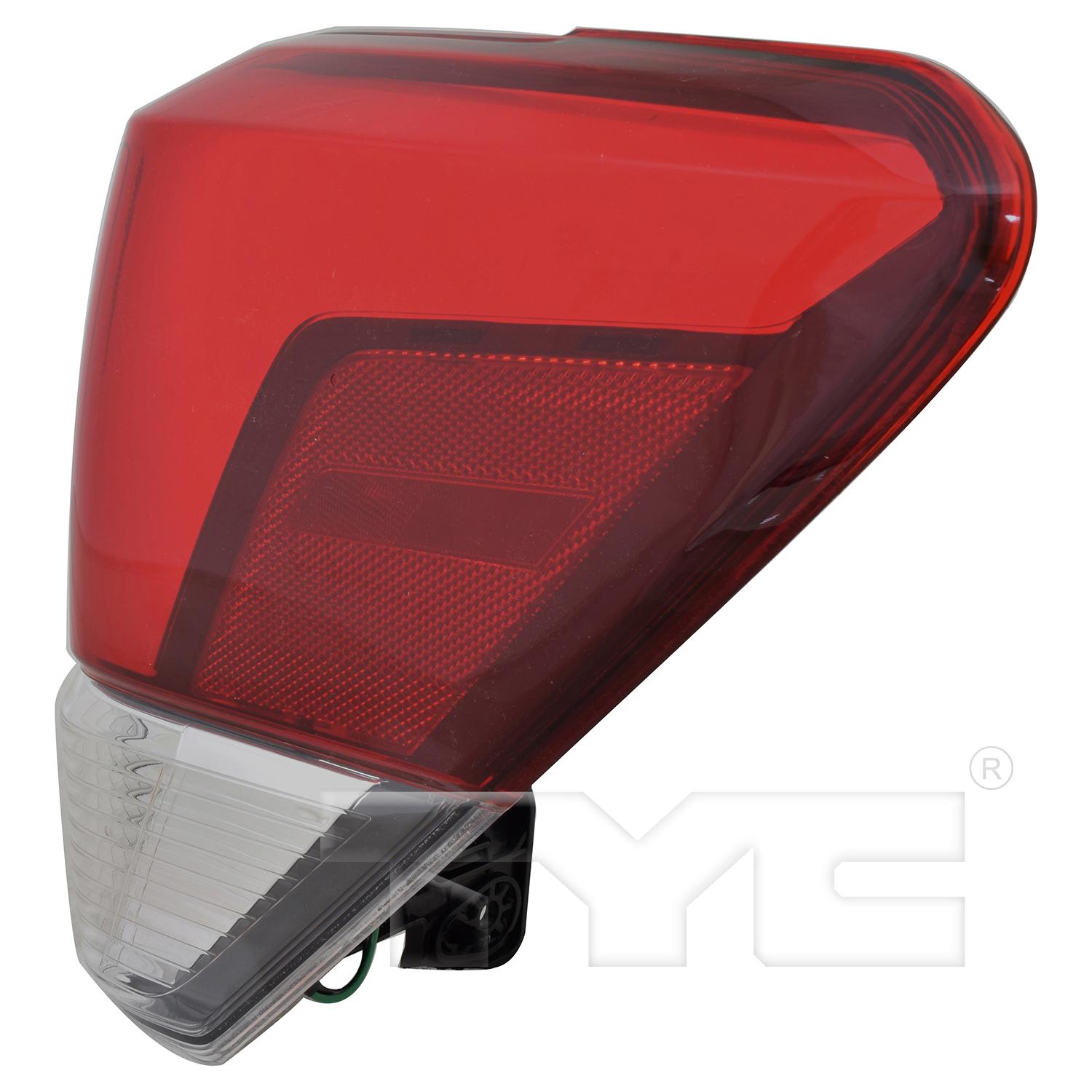 TYC 11907900 Tail Light Assembly product image 4 of 6