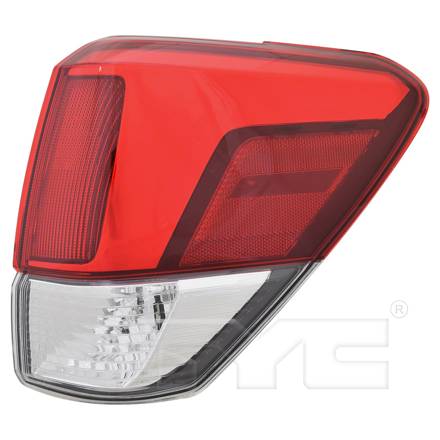 TYC 119079009 Tail Light Assembly product image 1 of 6