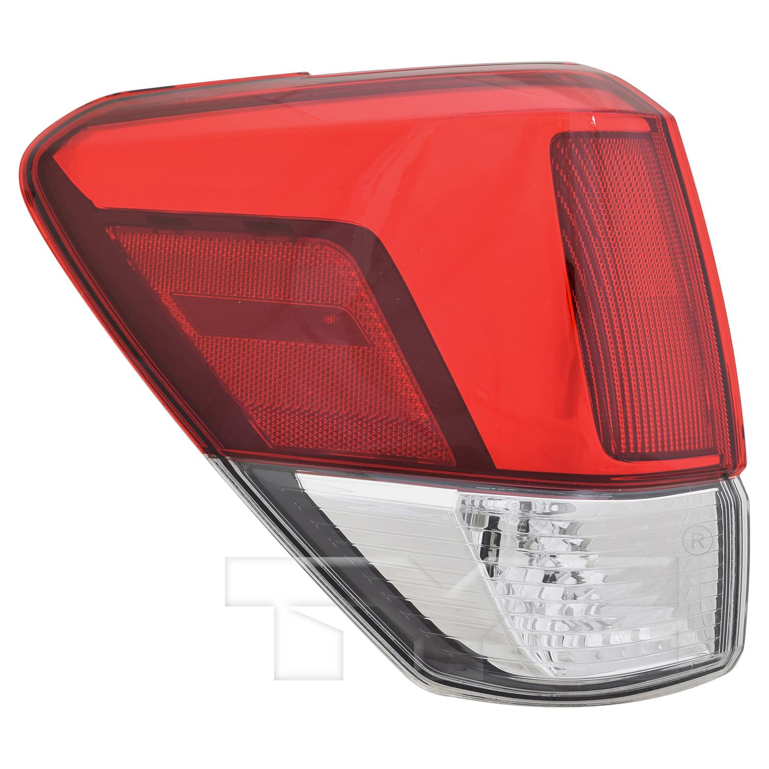 TYC 119080009 Tail Light Assembly product image 1 of 6