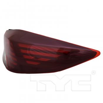 2019 Hyundai Elantra Tail Light Assembly Right Outer TYC 119083009 image 4 of 4