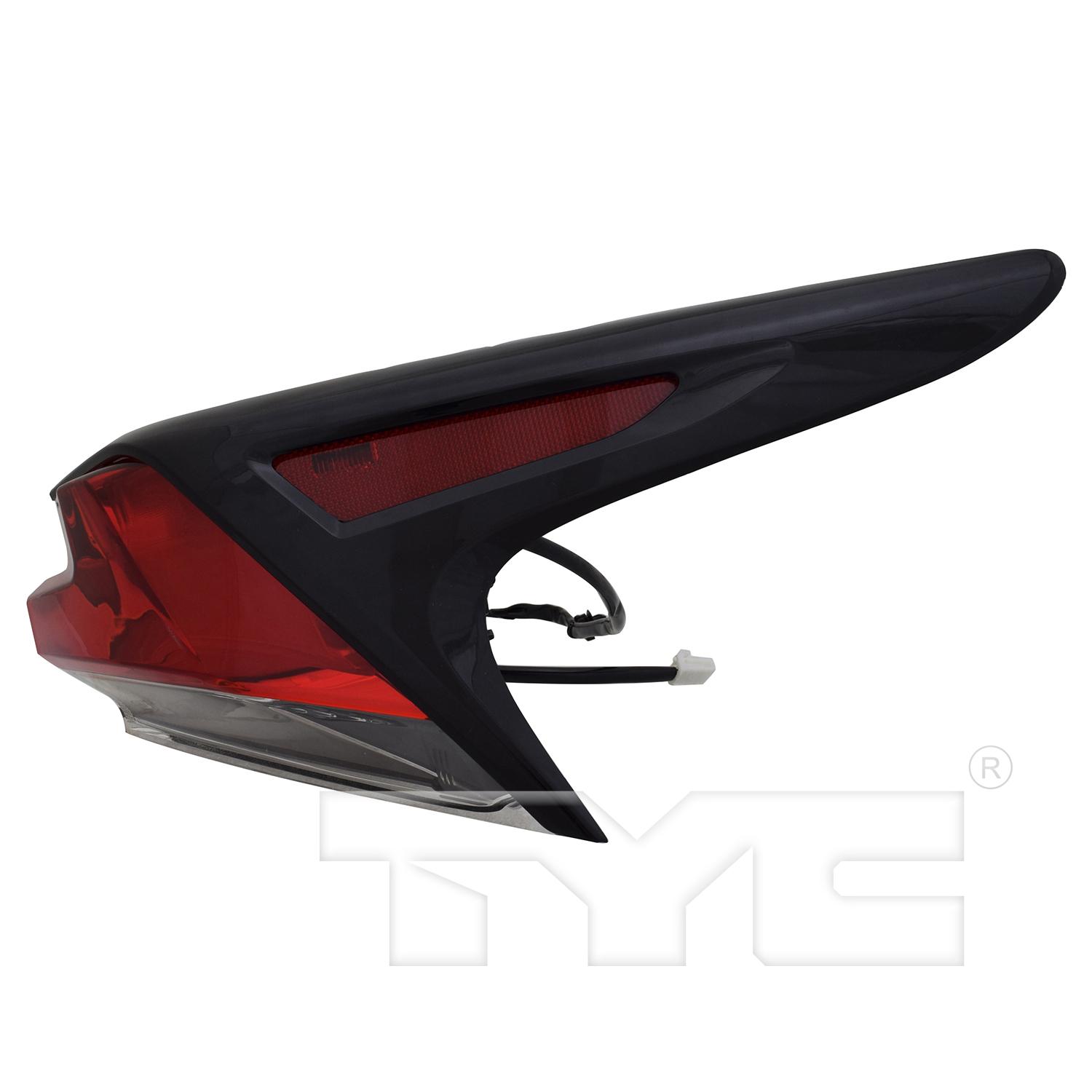 TYC 11910100 - Tail Light Assembly TYC 11910100 Tail Light Assembly product image 4 of 6