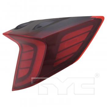 2022 Hyundai Sonata Tail Light Assembly Right Outer TYC 11915700 image 4 of 4