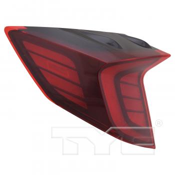 2022 Hyundai Sonata Tail Light Assembly Left Outer TYC 119158009 image 4 of 4