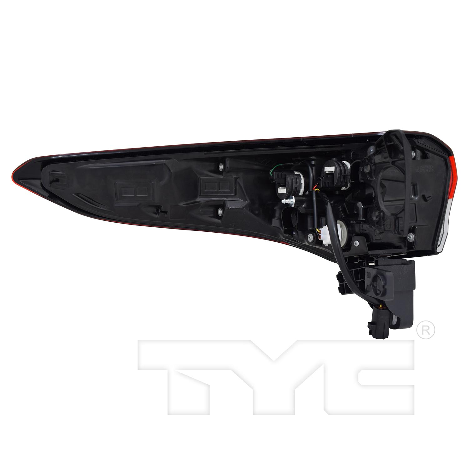 TYC 119161009 Tail Light Assembly product image 2 of 6