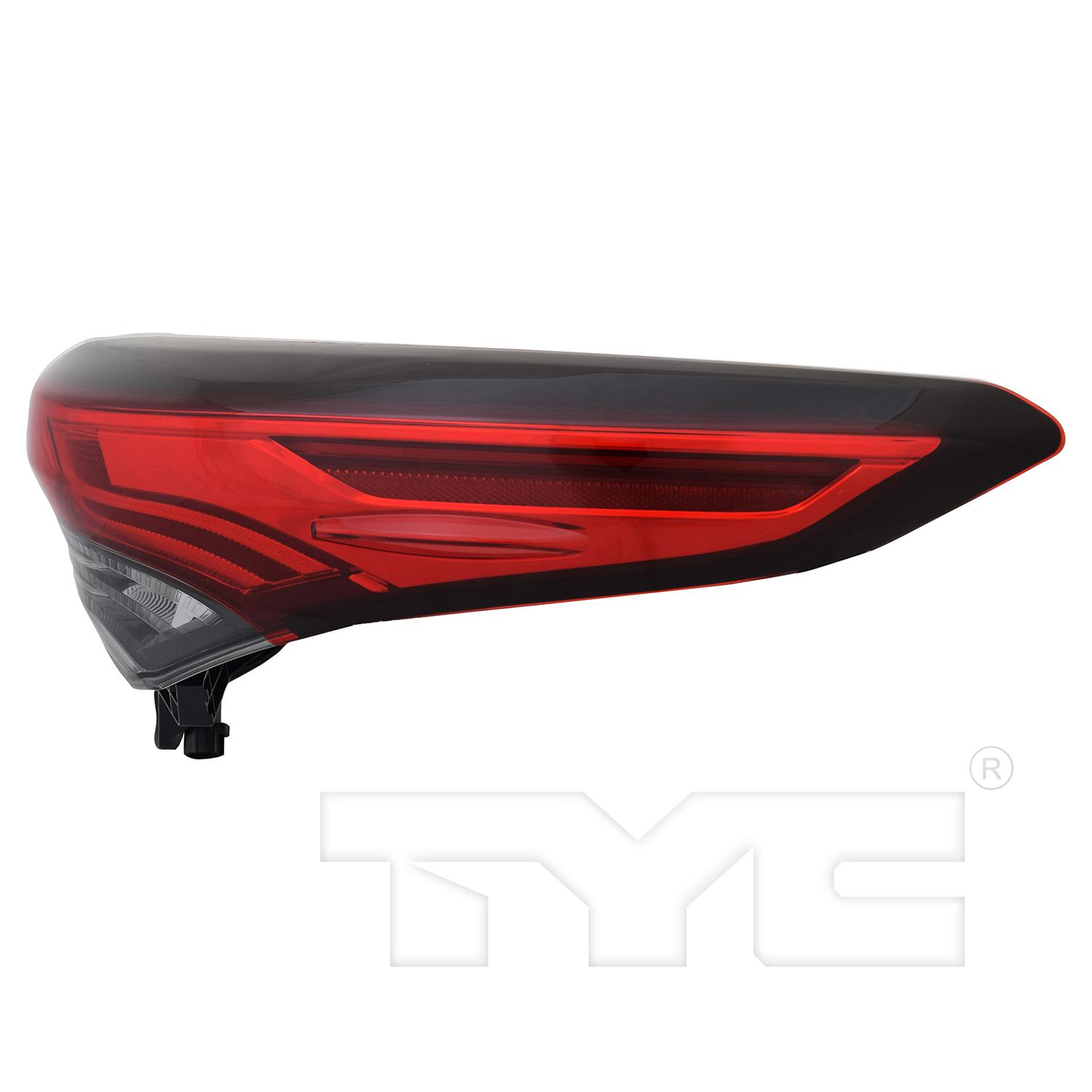 TYC 119161009 Tail Light Assembly product image 4 of 6
