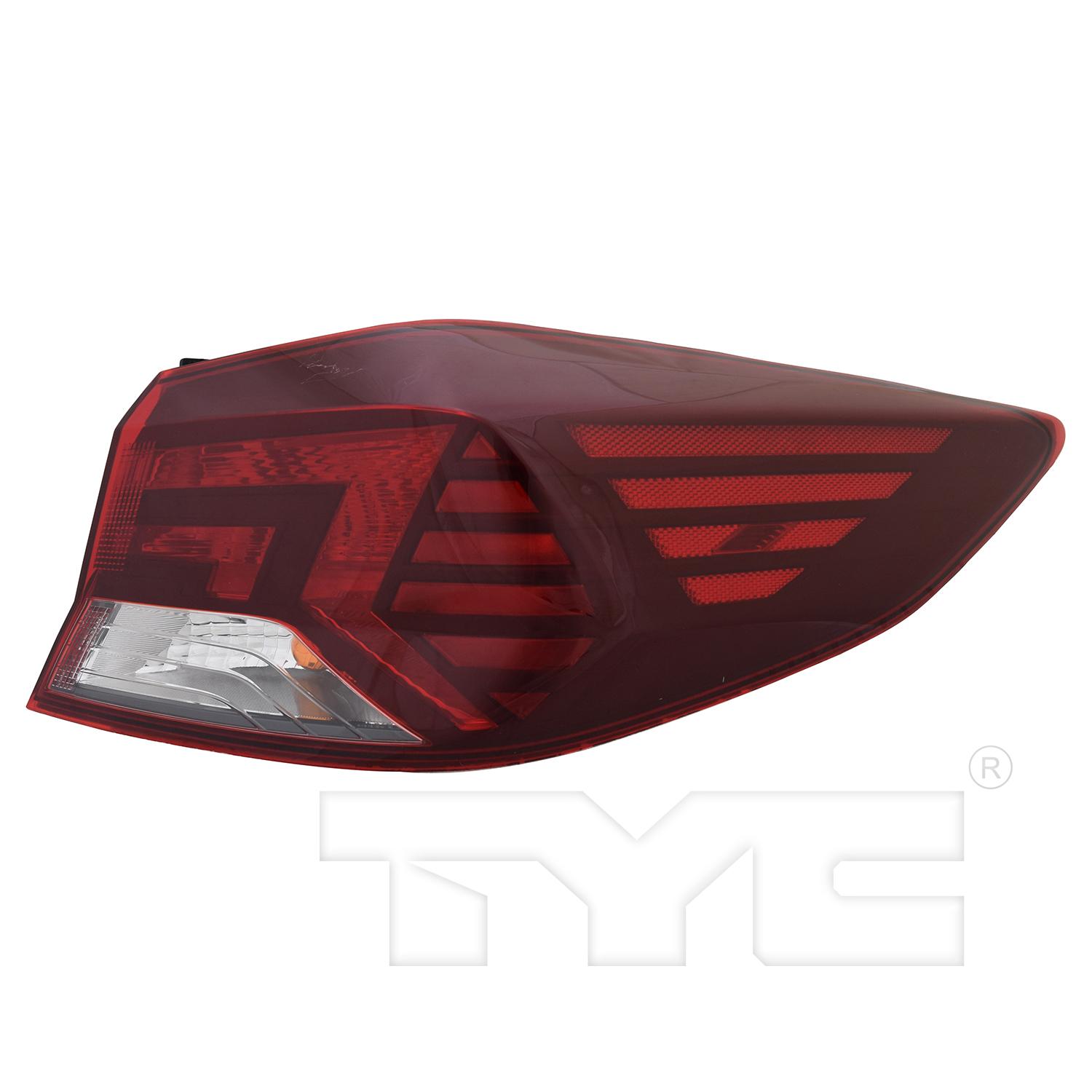 TYC 119163009 Tail Light Assembly product image 1 of 6