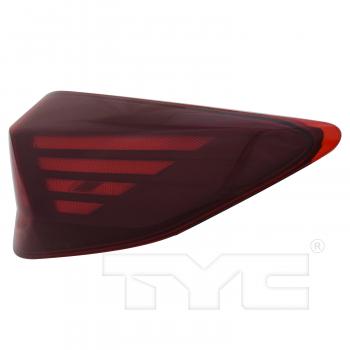 2019 Hyundai Elantra Tail Light Assembly Right Outer TYC 119163009 image 4 of 4