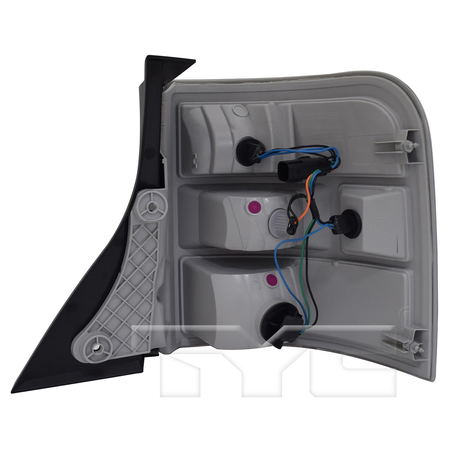 TYC 119180909 Tail Light Assembly product image 2 of 6