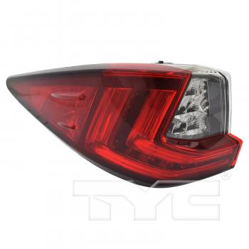 2019 Lexus RX350 Tail Light Assembly Left Outer TYC 11919000 image 1 of 4