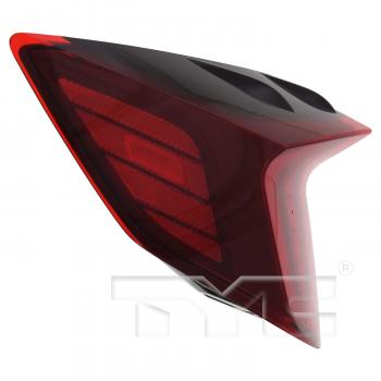 2022 Hyundai Sonata Tail Light Assembly Left Outer TYC 119198009 image 4 of 4