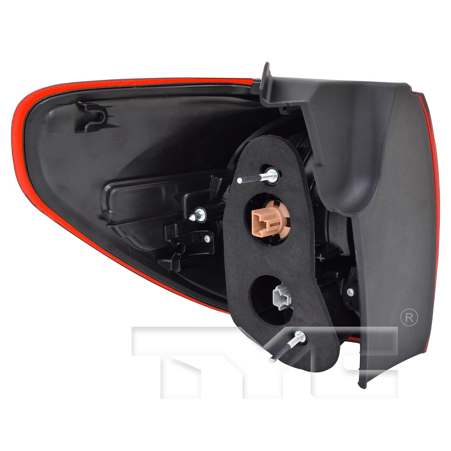 TYC 119201009 Tail Light Assembly product image 2 of 6