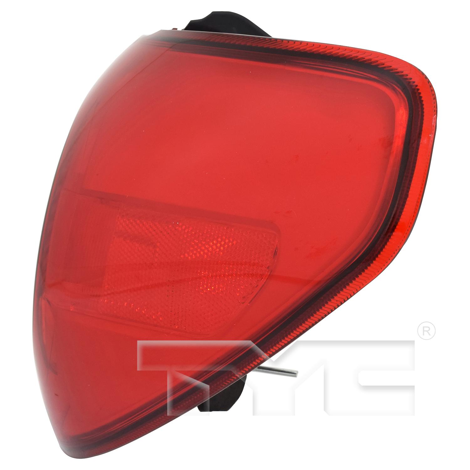 TYC 119201009 Tail Light Assembly product image 4 of 6