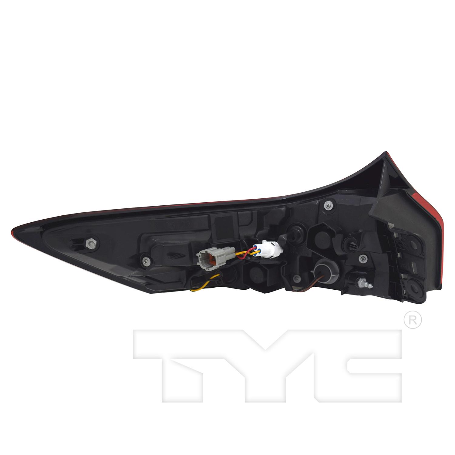 TYC 119223009 Tail Light Assembly product image 2 of 6