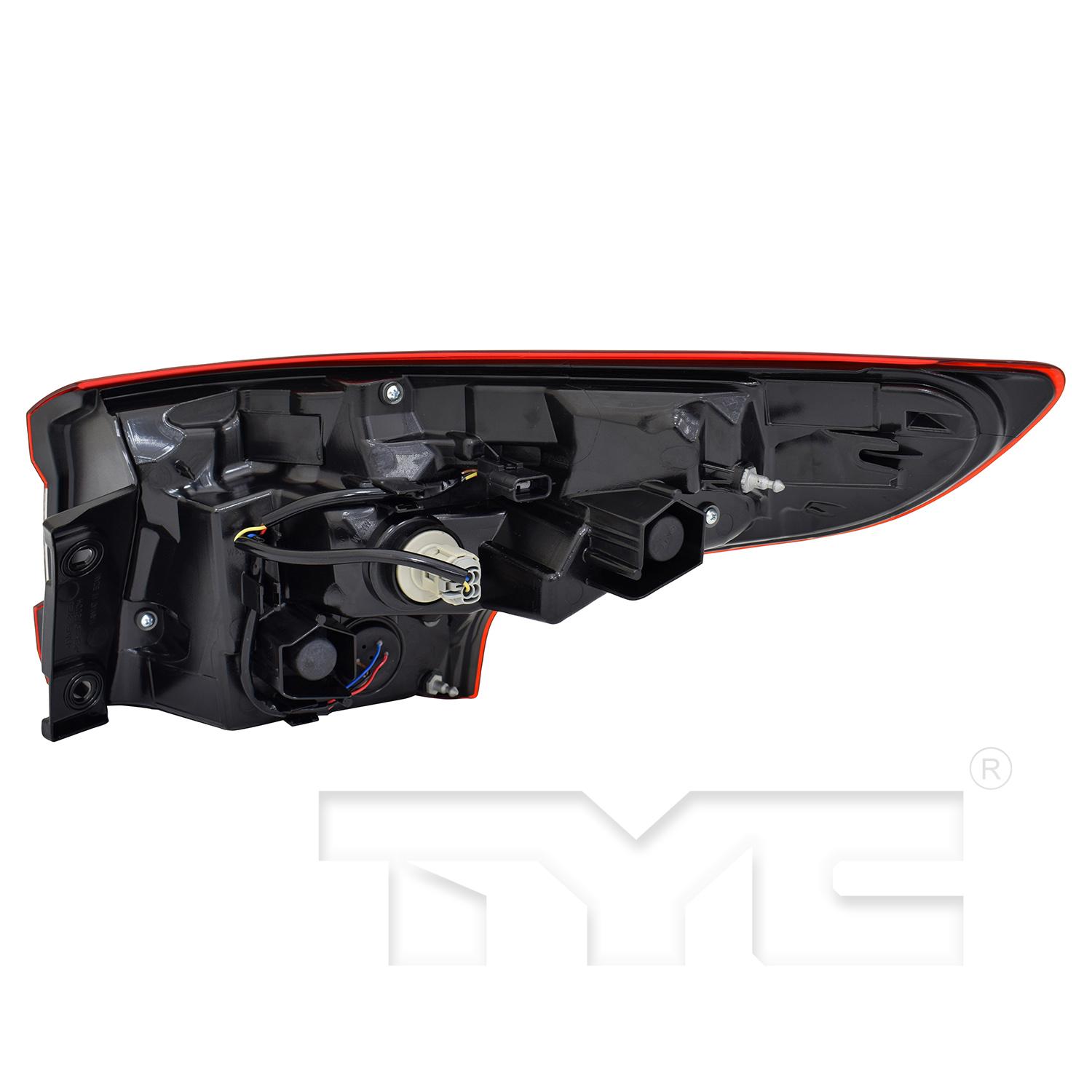TYC 11929400 Tail Light Assembly product image 2 of 6