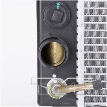 1990 Jeep Cherokee Radiator Primary TYC 121 image 3 of 4
