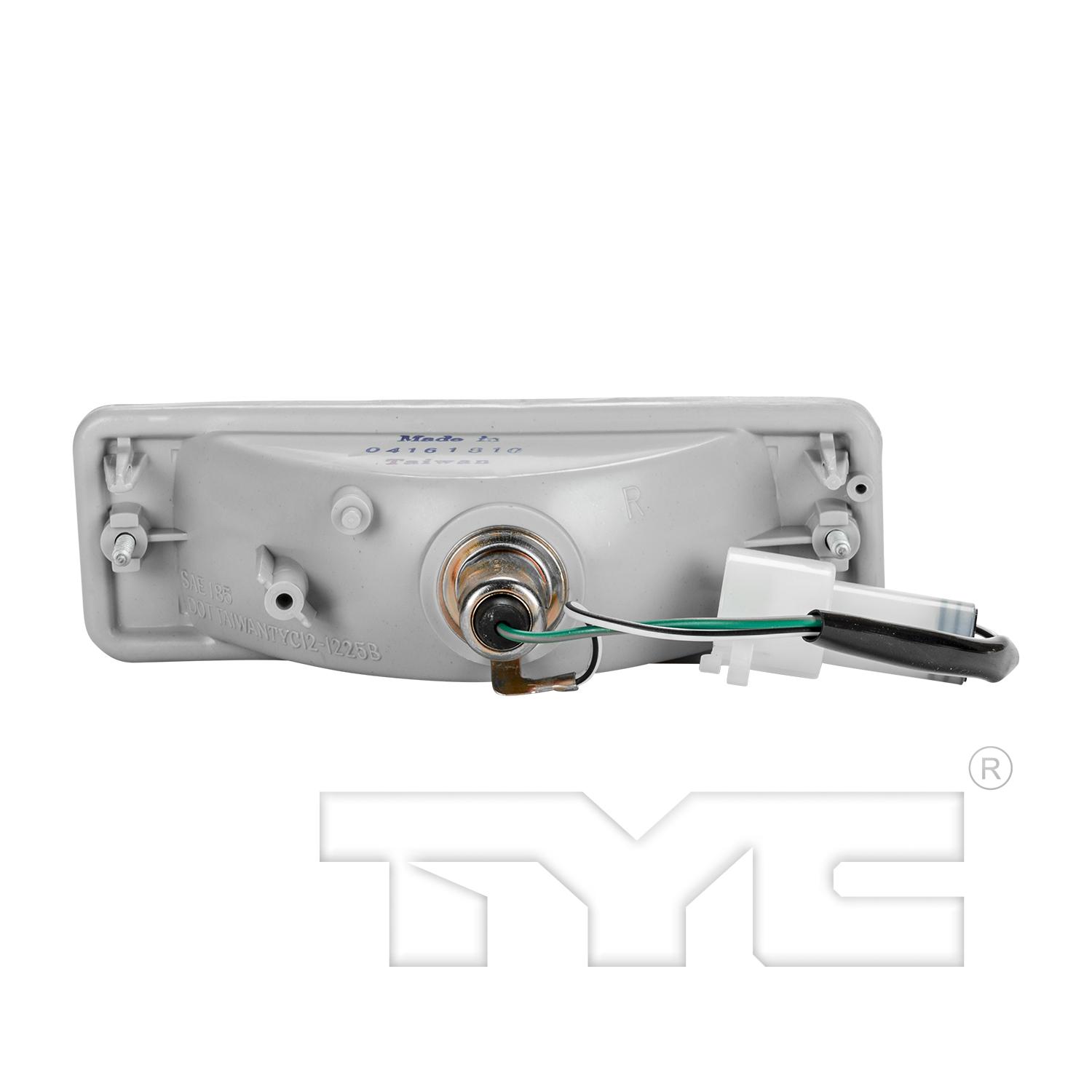 TYC 12122500 Turn Signal Light Assembly product image 2 of 6