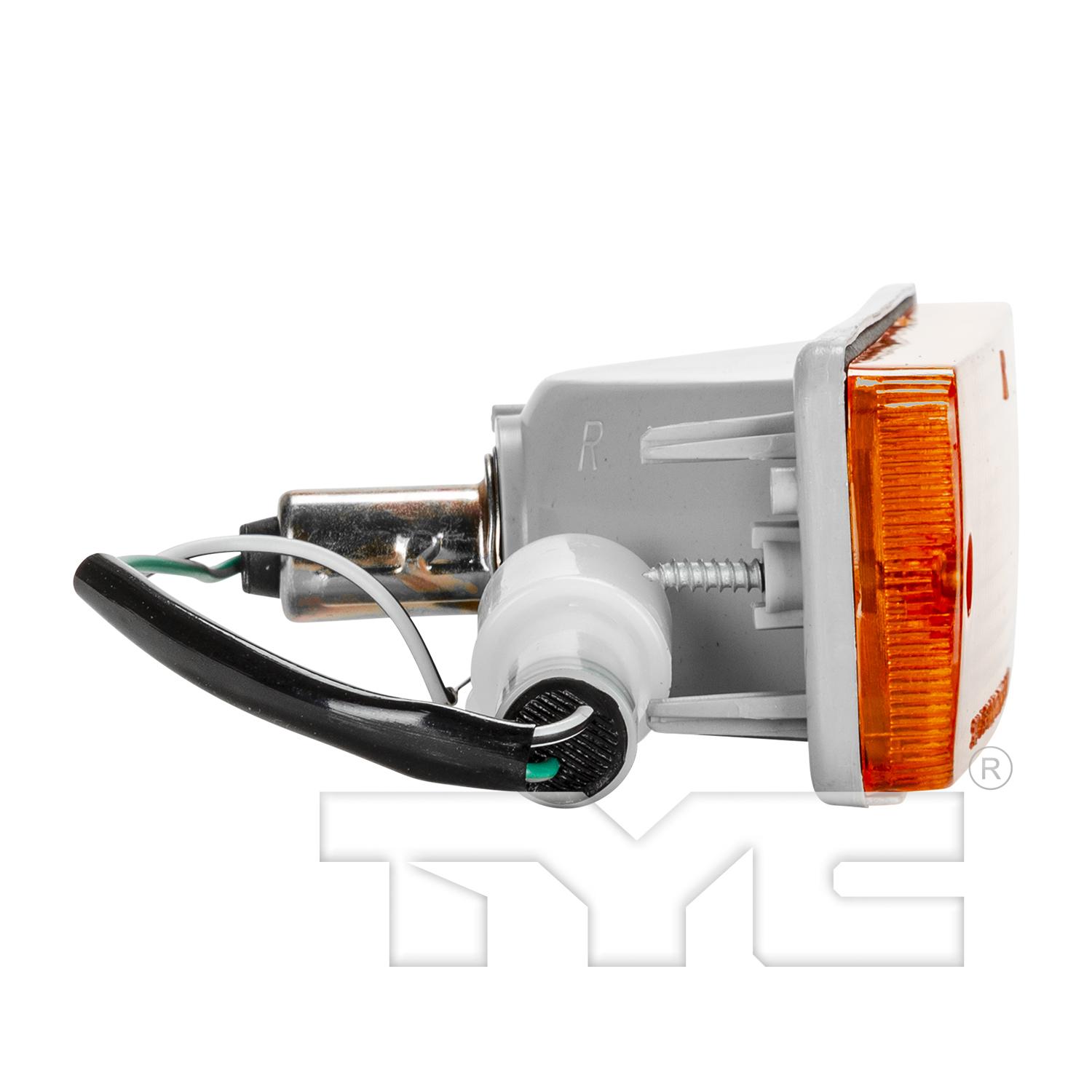 TYC 12122500 Turn Signal Light Assembly product image 3 of 6