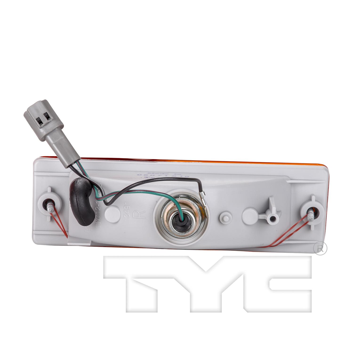 TYC 12122952 Turn Signal / Parking Light Assembly product image 2 of 6