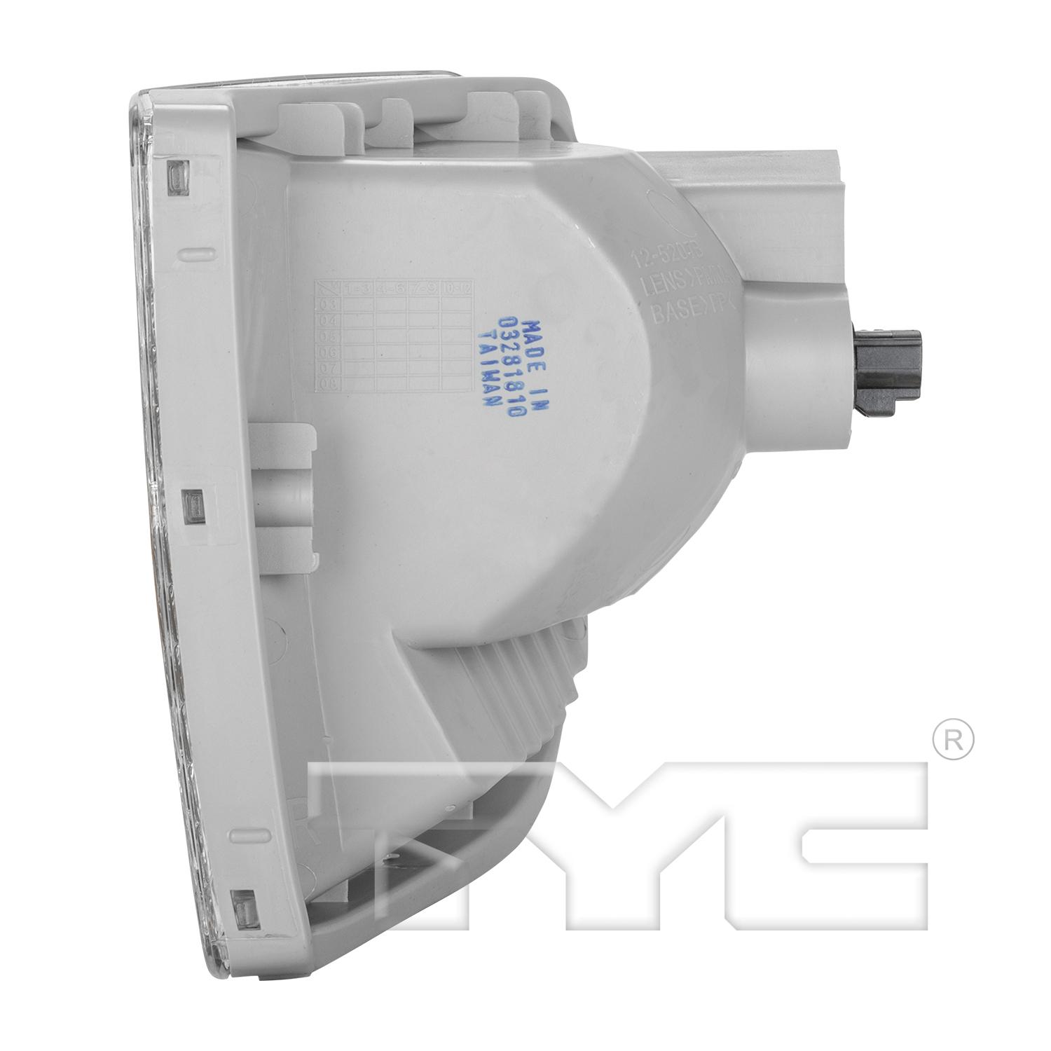 TYC 12520700 - Turn Signal Light Assembly TYC 12520700 Turn Signal Light Assembly product image 4 of 6