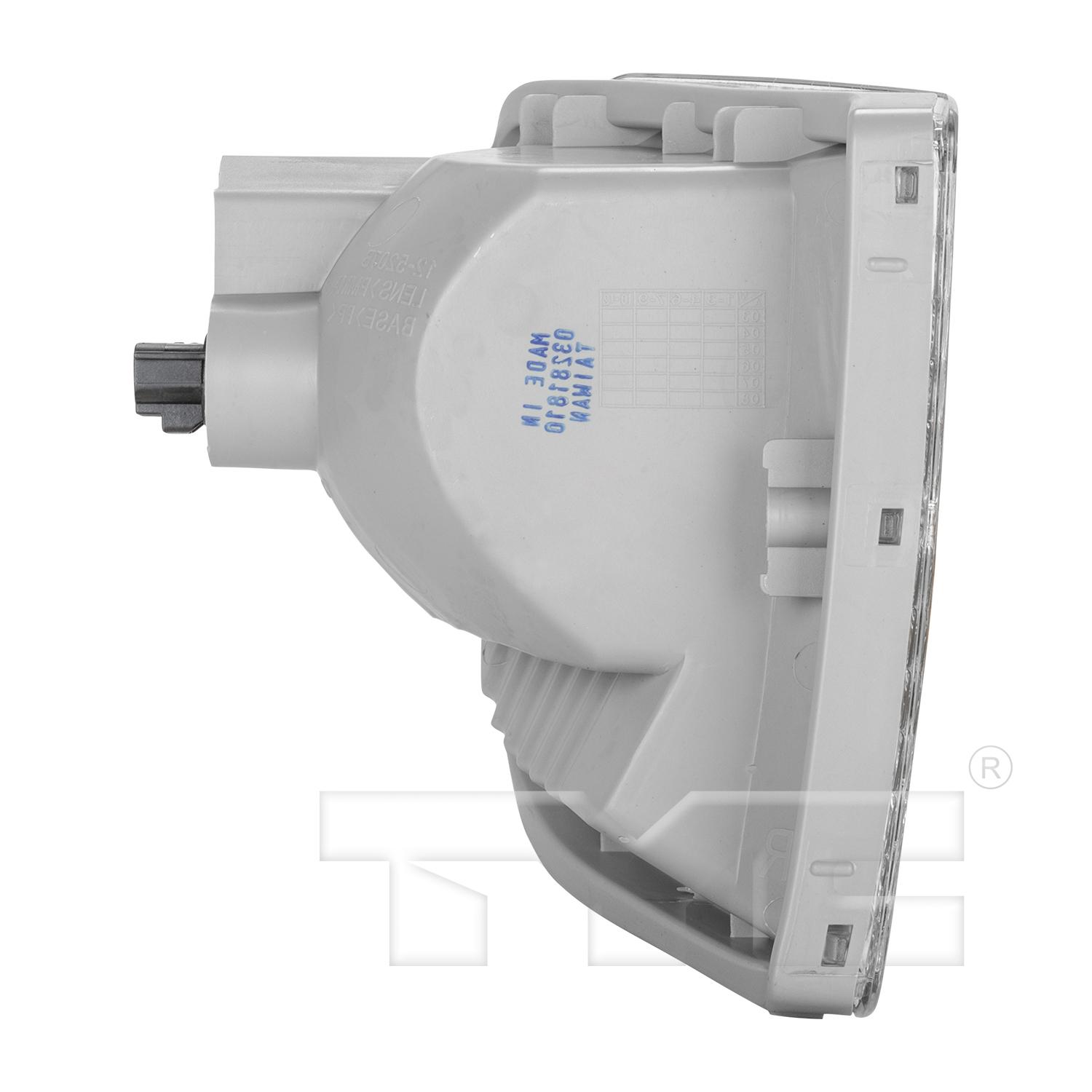 TYC 12520800 - Turn Signal Light Assembly TYC 12520800 Turn Signal Light Assembly product image 4 of 6