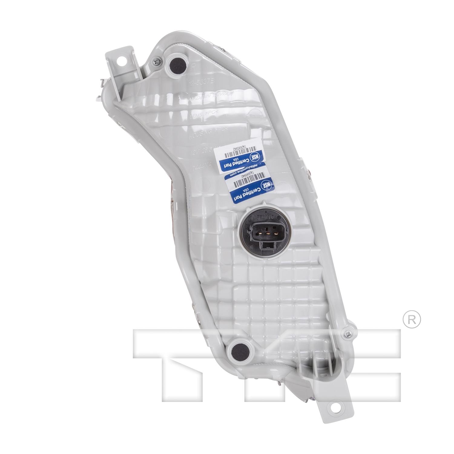 TYC 125337001 Turn Signal Light Assembly product image 2 of 6