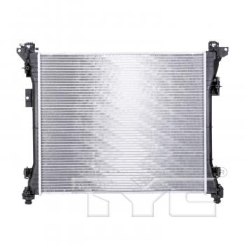 2009 Dodge Grand Caravan Radiator Primary TYC 13062 image 2 of 4