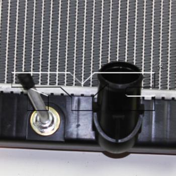 2016 Lexus LX570 Radiator Primary TYC 13080 image 4 of 4