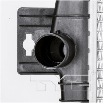 2012 Ford Focus Radiator Primary TYC 13219 image 3 of 4
