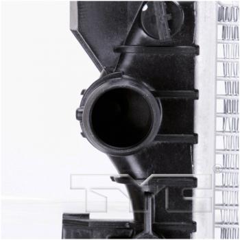 2014 Fiat 500 Radiator Primary TYC 13245 image 3 of 4