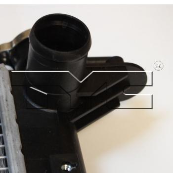 2015 Kia Sportage Radiator TYC 13324 image 3 of 4
