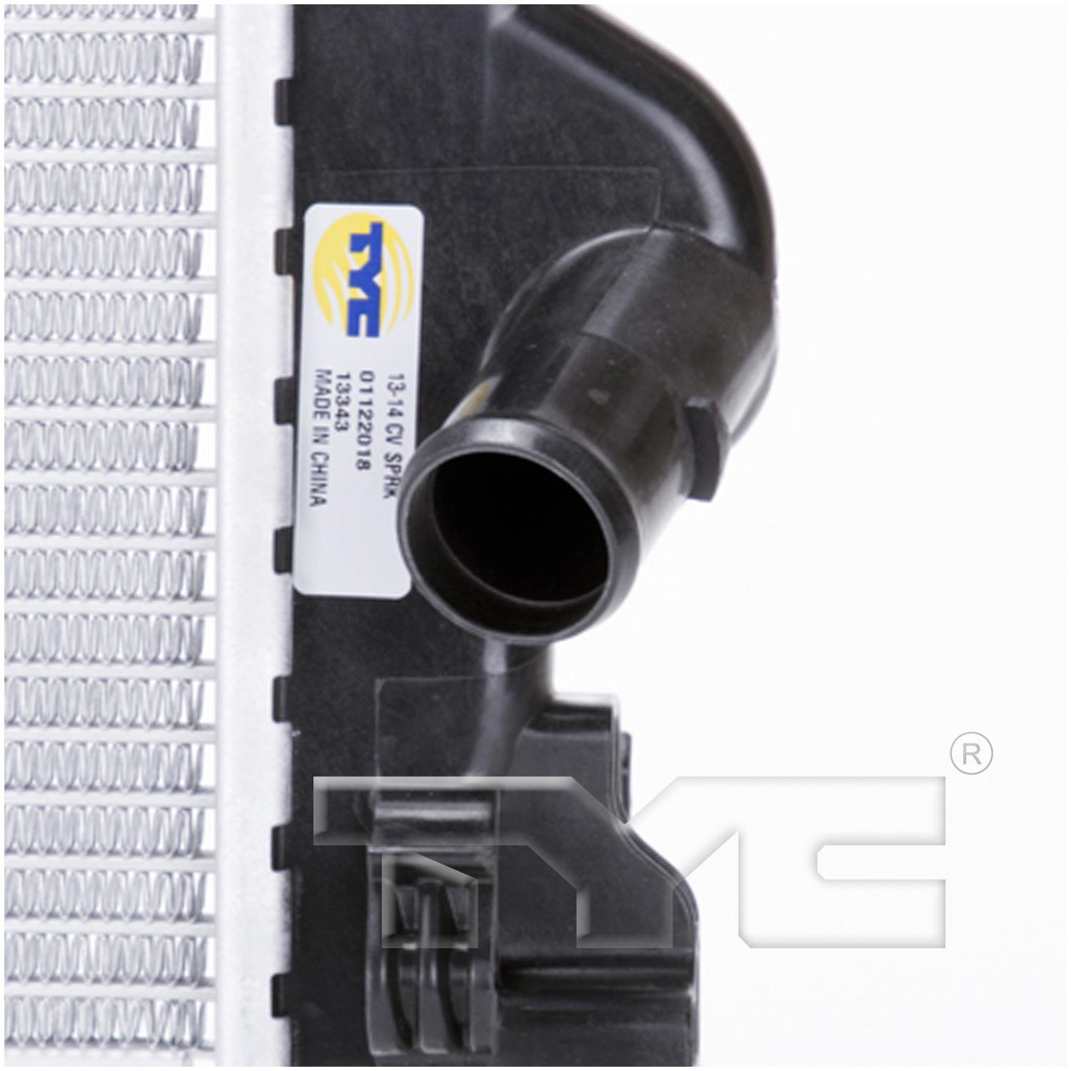 TYC 13343 - Radiator Assembly TYC 13343 Radiator product image 6 of 6