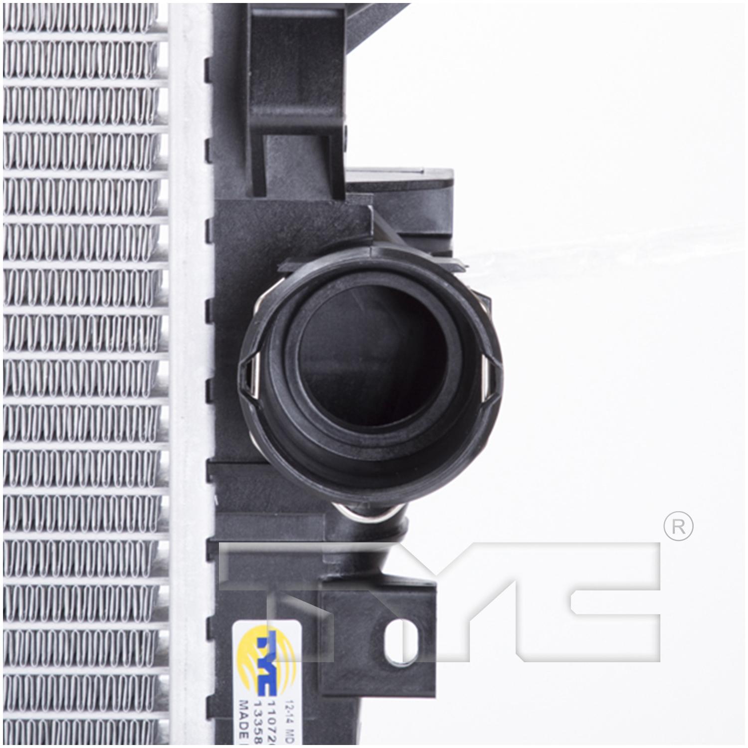 TYC 13358 Radiator product image 7 of 8