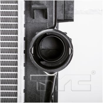 2012 Mercedes-Benz C250 Radiator Primary TYC 13376 image 4 of 4