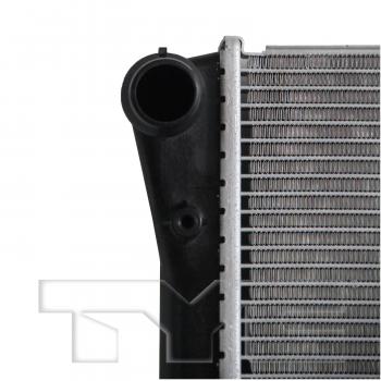 2014 Volkswagen Passat Radiator Auxiliary TYC 13466 image 3 of 4
