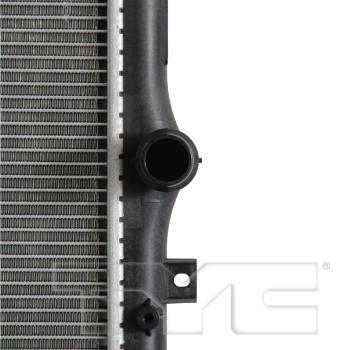 2014 Volkswagen Passat Radiator Auxiliary TYC 13466 image 4 of 4