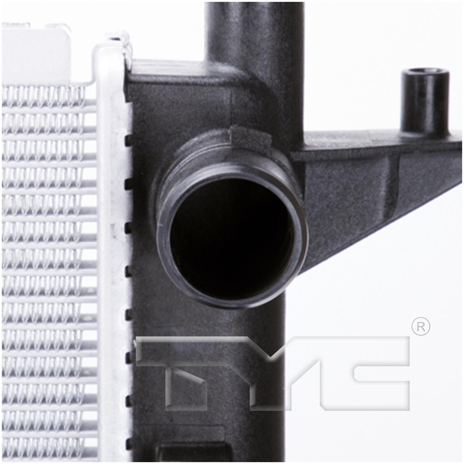 TYC 13519 - Radiator Assembly TYC 13519 Radiator product image 4 of 6