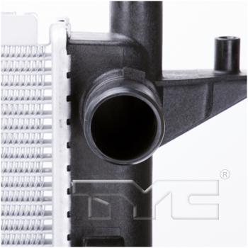 2016 Kia Sorento Radiator Primary TYC 13519 image 4 of 4